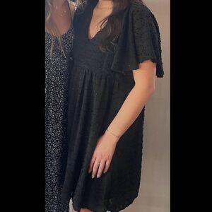 Elegant Black Women's Dress